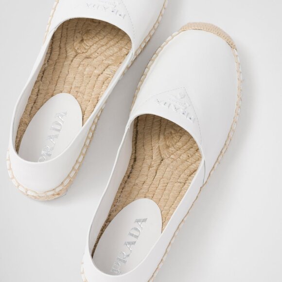 PradaNappa leather espadrilles